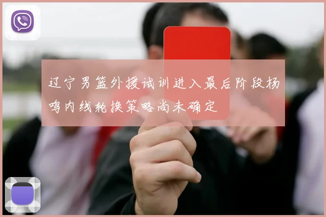 辽宁男篮外援试训进入最后阶段杨鸣内线轮换策略尚未确定